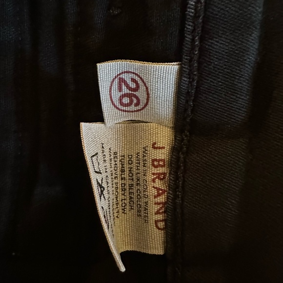 J Brand Black moto Jean size 26 - Picture 8 of 8